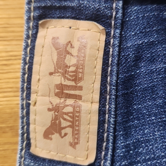 Women's Levi's 518 Superlow Size 13M - Picture 4 of 5